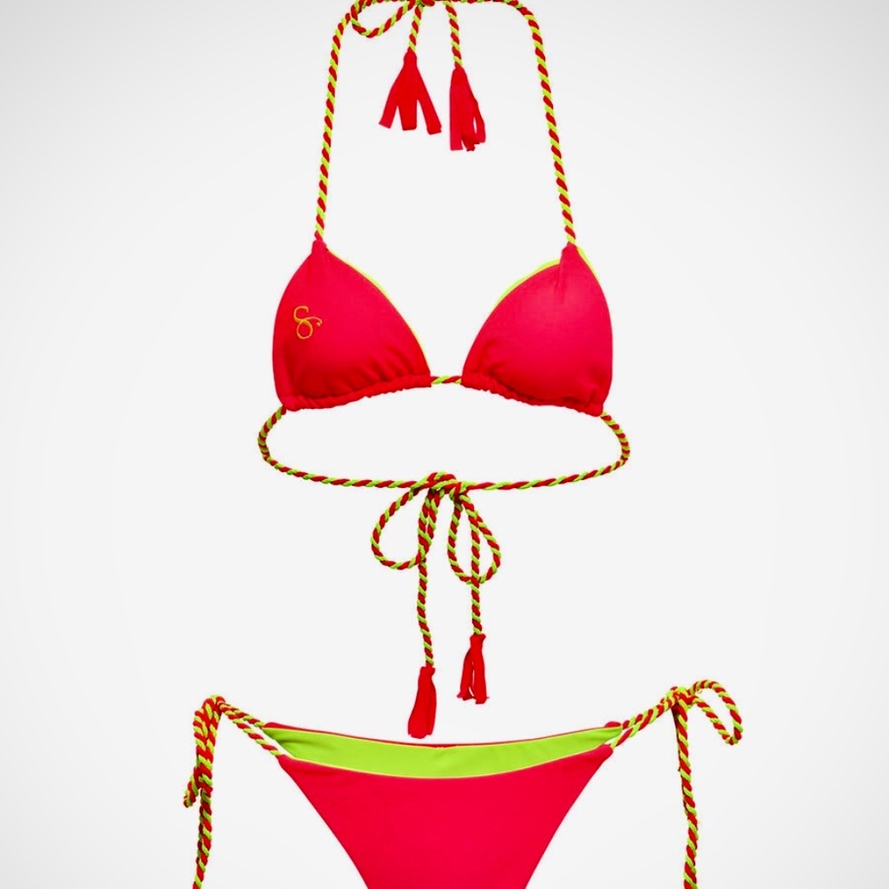 Pink Lemonade Rope Bikini - Picture 5 of 7